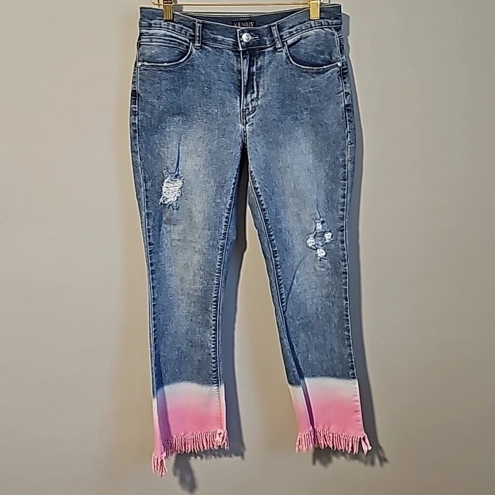 VENUS ankle/cropped denim‎